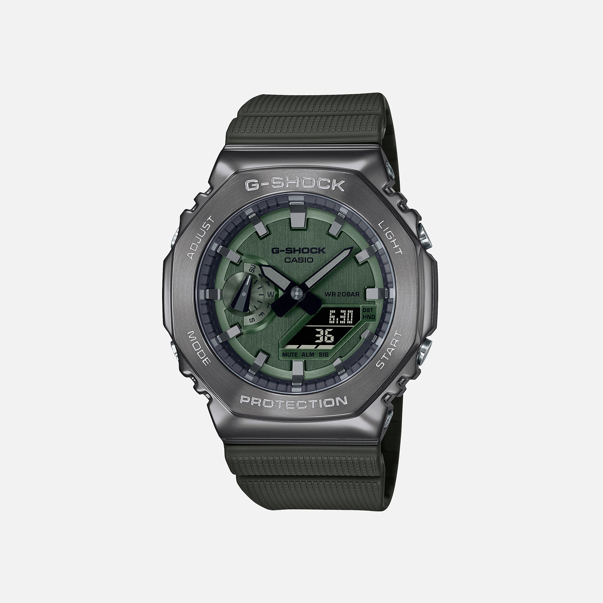 G shock dark discount green