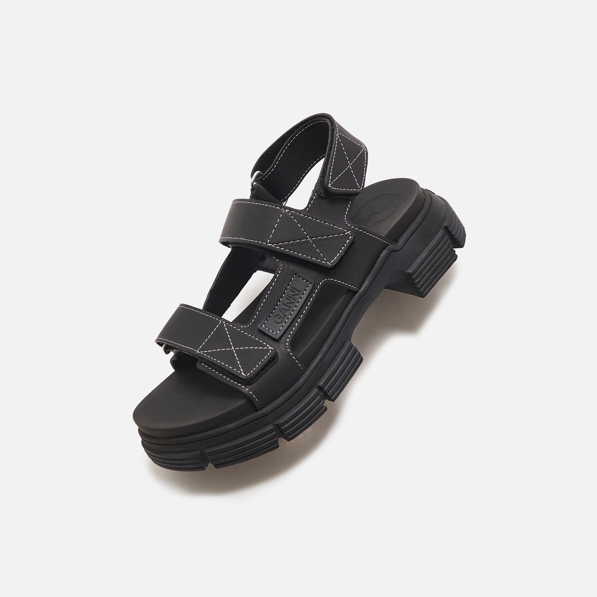 Ganni WMNS Rubber Sandal - Black