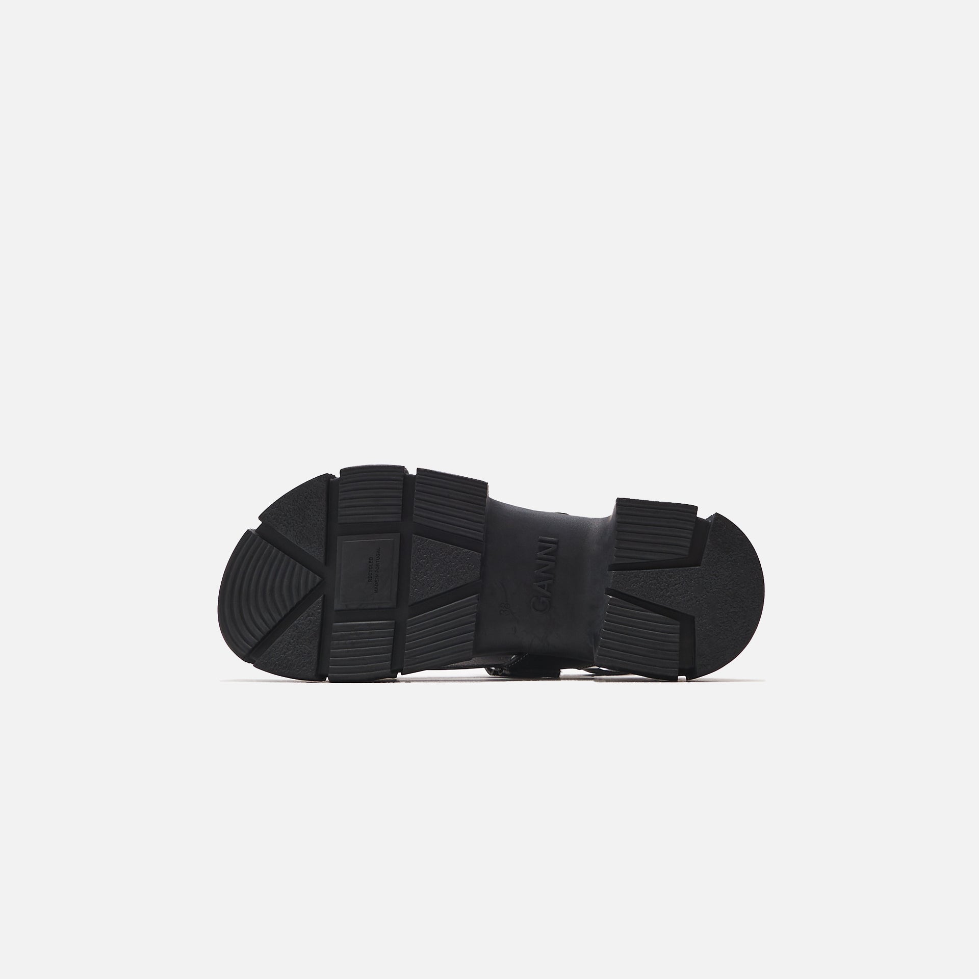 Ganni WMNS Rubber Sandal - Black