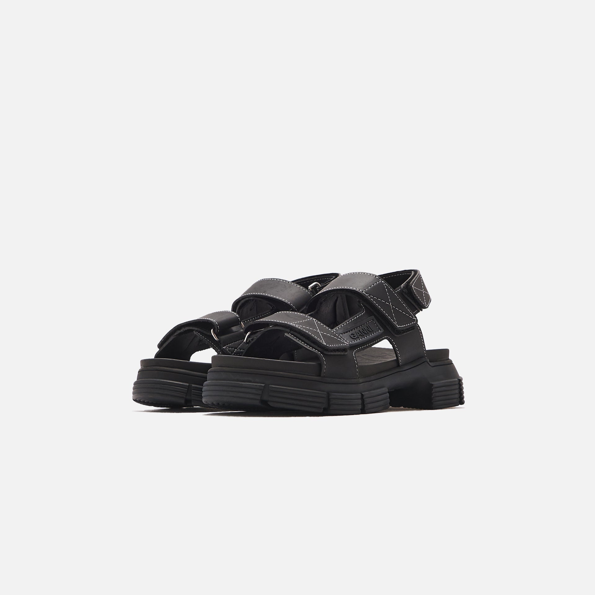 Ganni WMNS Rubber Sandal - Black