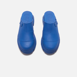 Ganni Recycled Rubber Mule - Dazzling Blue