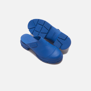 Ganni Recycled Rubber Mule - Dazzling Blue