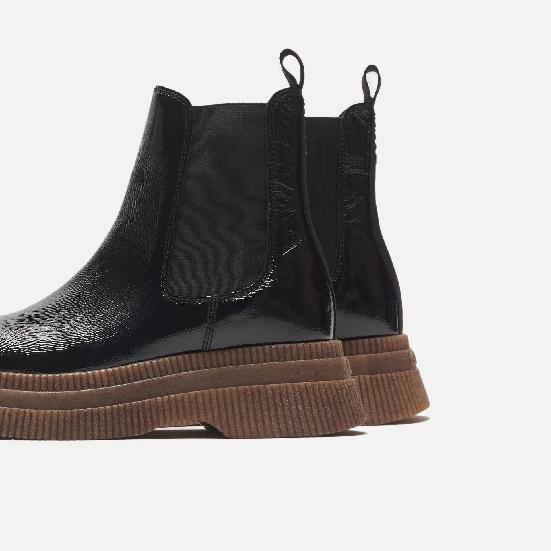 Ganni Creepers Chelsea Boot - Black