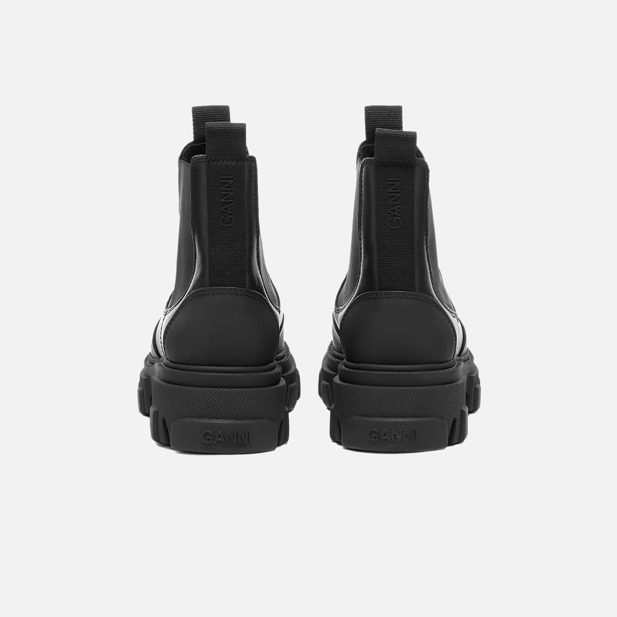 Ganni Low Chelsea Boot - Black – Kith