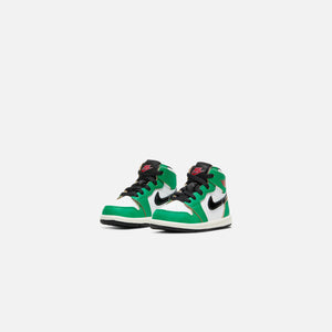 Nike Toddler Air Jordan 1 Retro High OG - Lucky Green / Black / White / Sail
