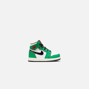Nike Toddler Air Jordan 1 Retro High OG - Lucky Green / Black / White / Sail