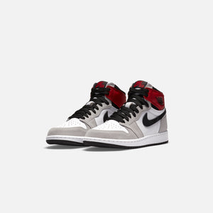 Nike GS Air Jordan 1 High OG - White / Black / Particle Grey / Varsity Red