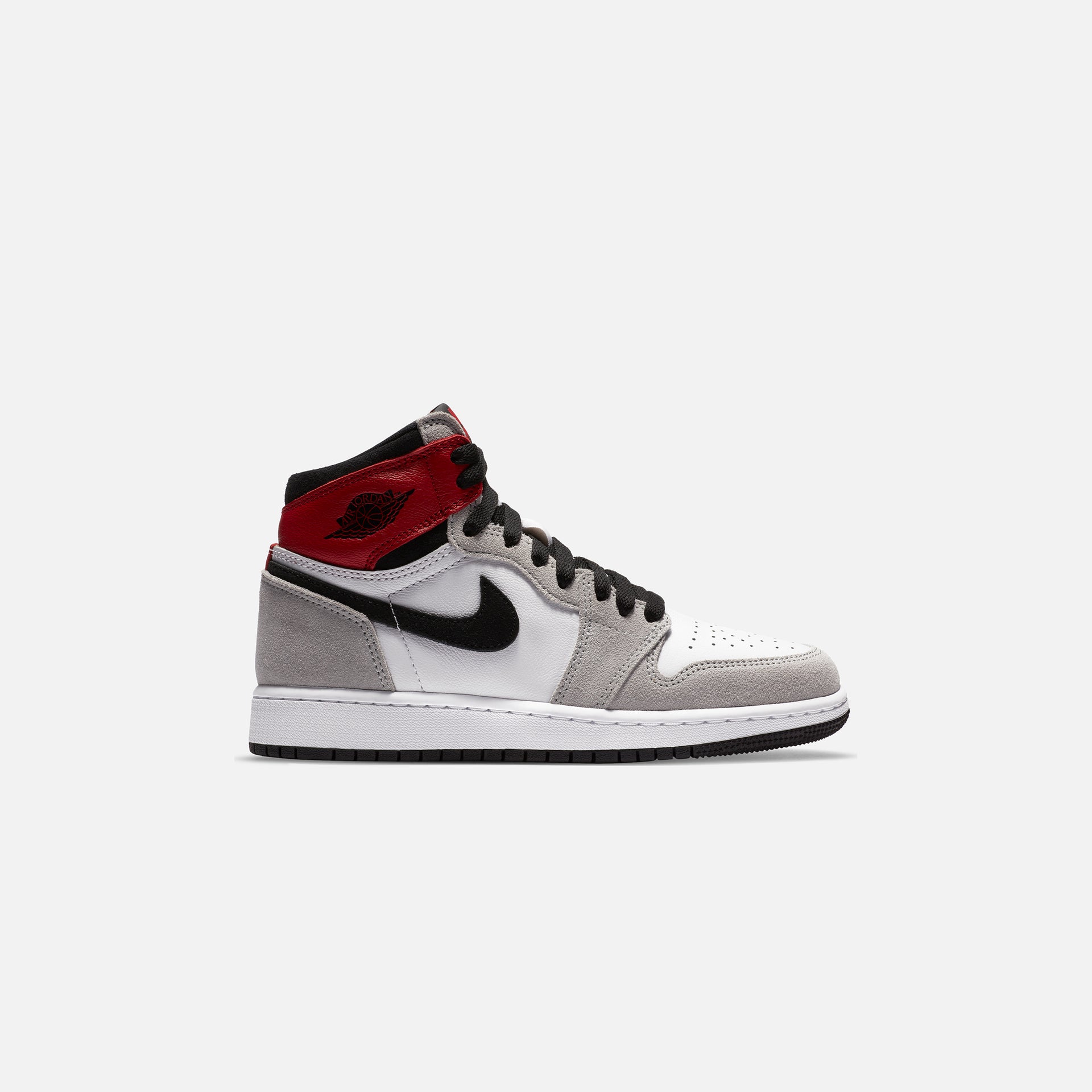 Nike GS Air Jordan 1 High OG - White / Black / Particle Grey / Varsity Red