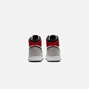 Nike GS Air Jordan 1 High OG - White / Black / Particle Grey / Varsity Red
