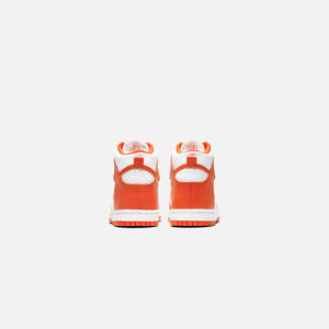 Nike GS Dunk High - White / Orange Blaze