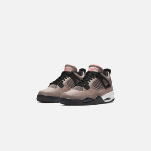 Nike Grade School Air Jordan 4 Retro - Taupe Haze / Infrared 23 / Oil Grey