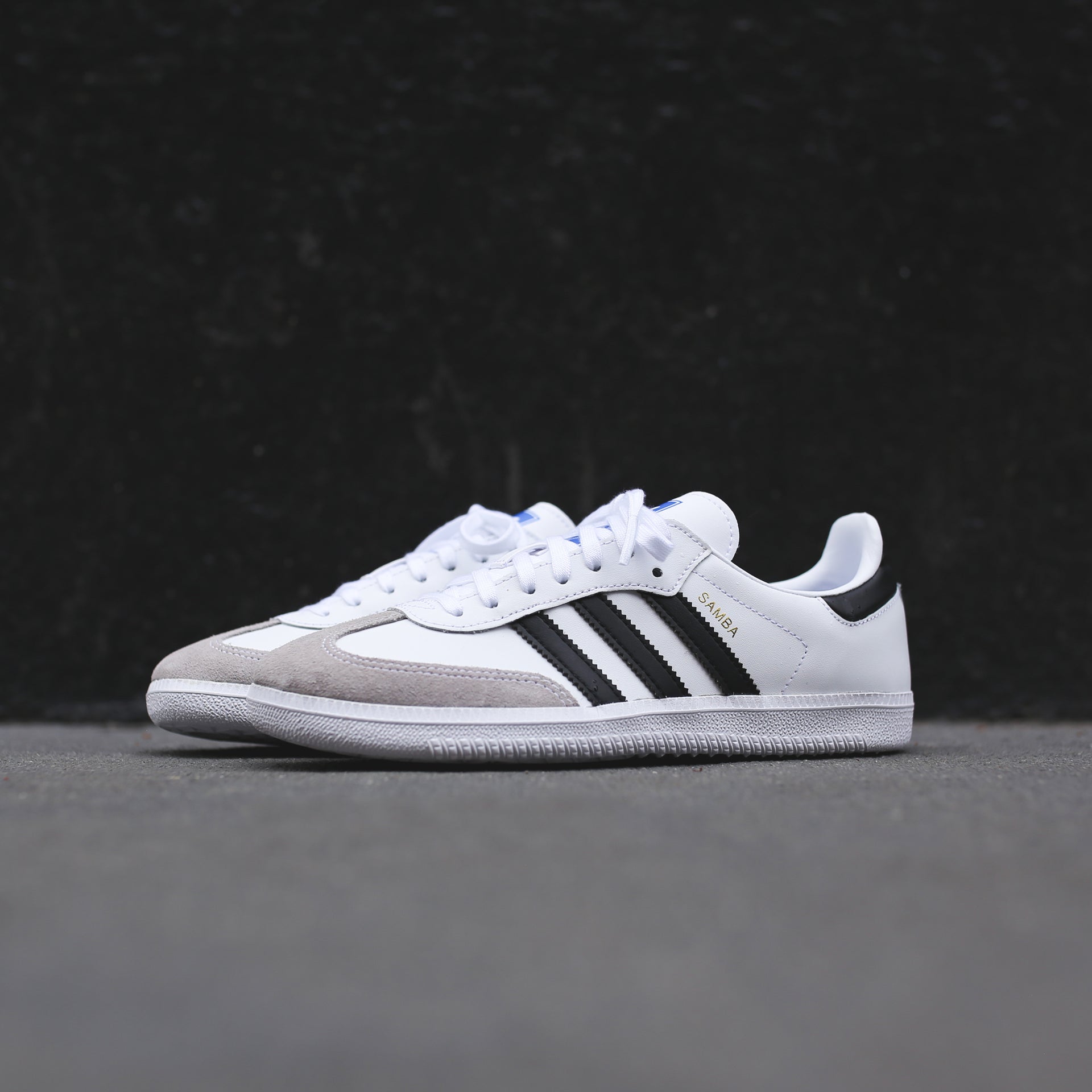 adidas Originals Junior Samba OG - White / Black / Crystal White Kith adidas Originals Junior Samba OG - White / Black / Crystal White Kith