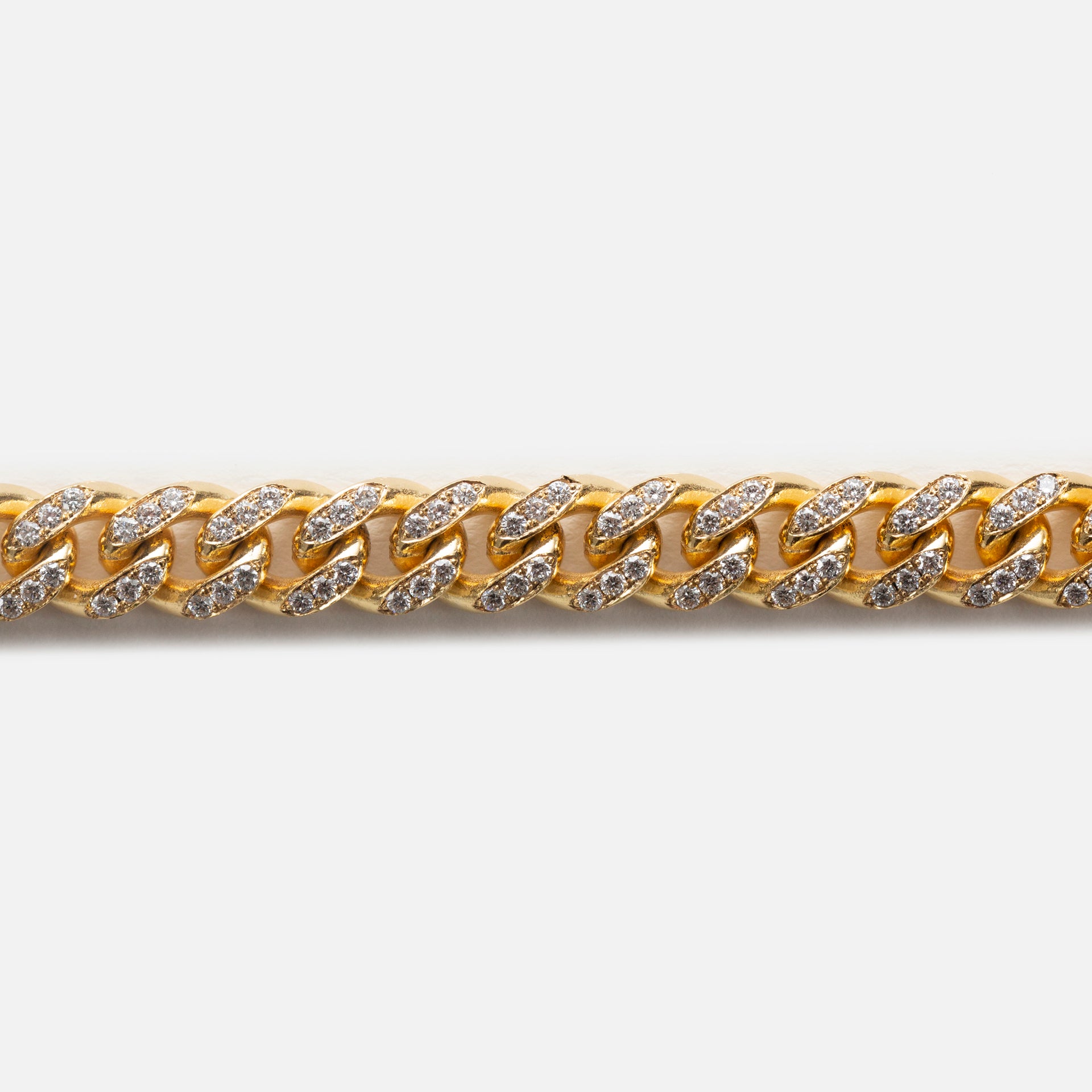 Greg Yuna Baby Cuban Bracelet - Yellow Gold