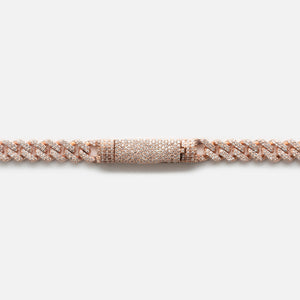 Greg Yuna Baby Cuban Chain 22 inches - Rose Gold