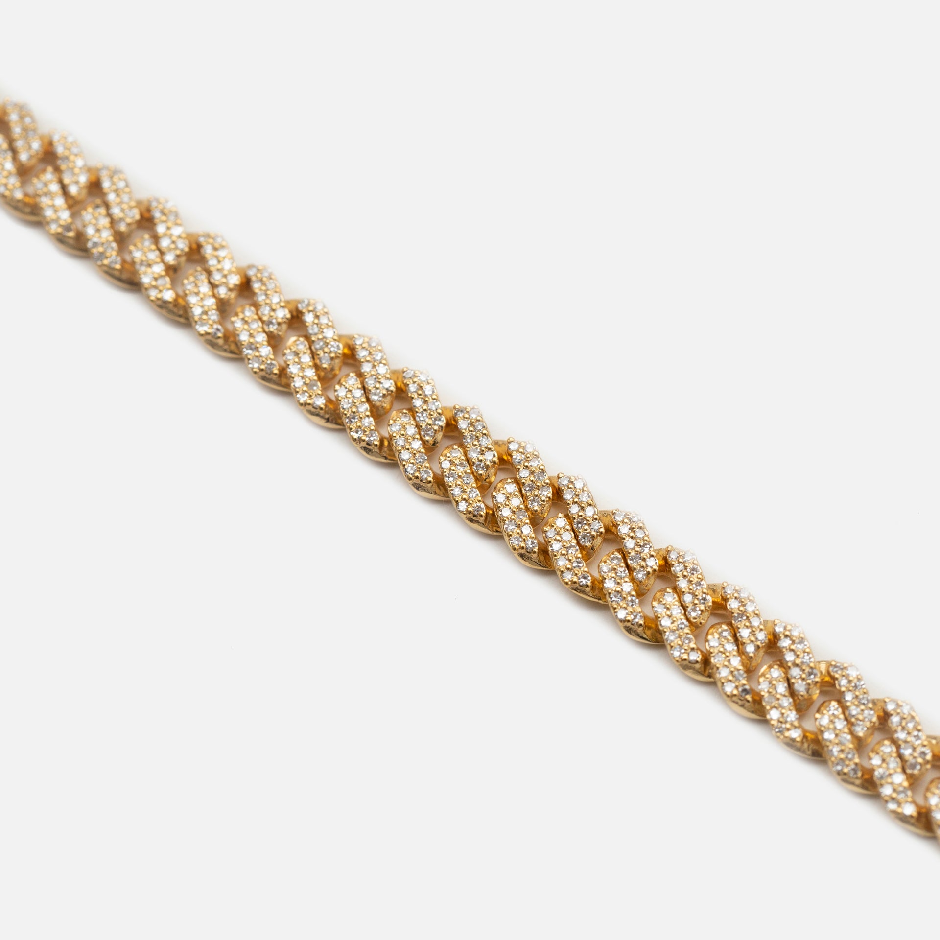 Greg Yuna Baby Cuban Chain 22 inches - Yellow Gold