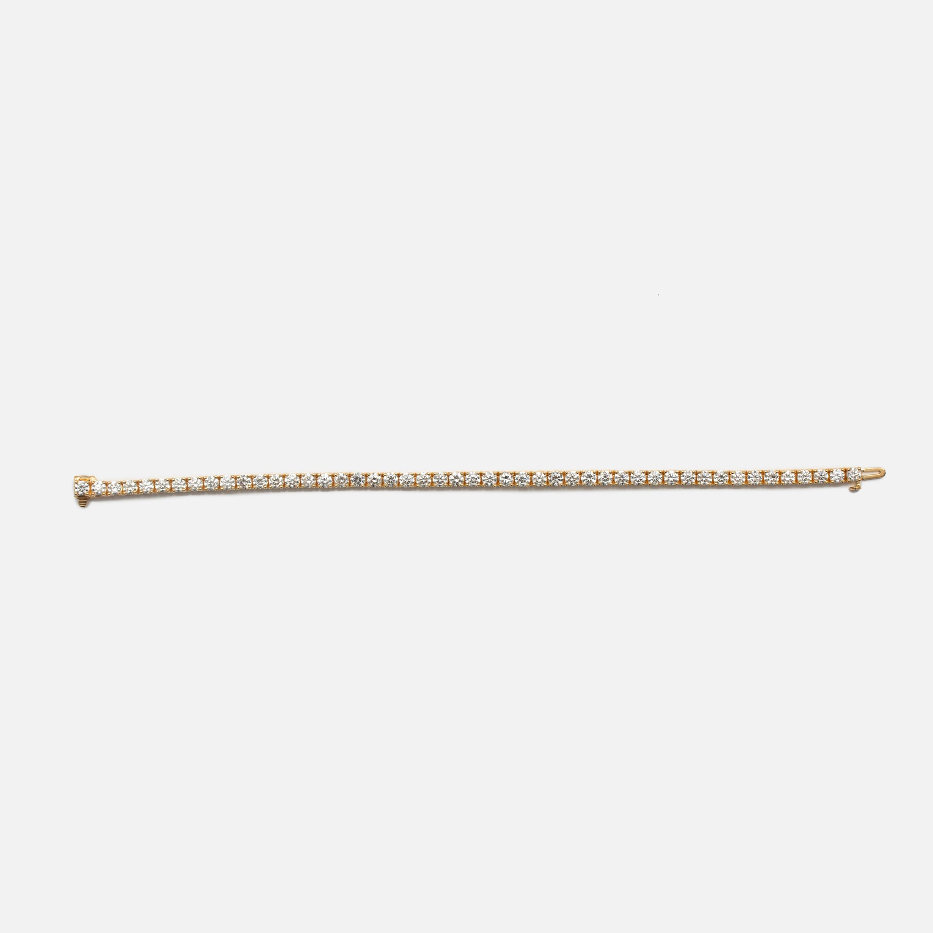 Greg Yuna 20 Pointer Tennis Bracelet - Yellow Gold