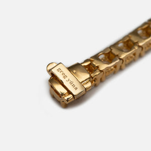 Greg Yuna 20 Pointer Tennis Bracelet - Yellow Gold