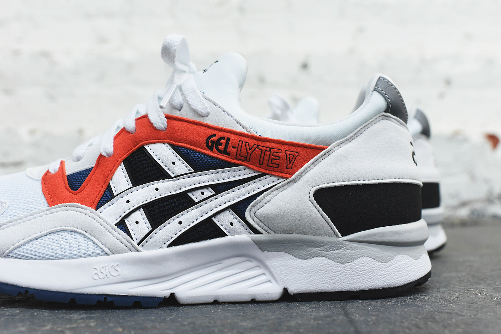 Asics Gel-Lyte V - White / Orange