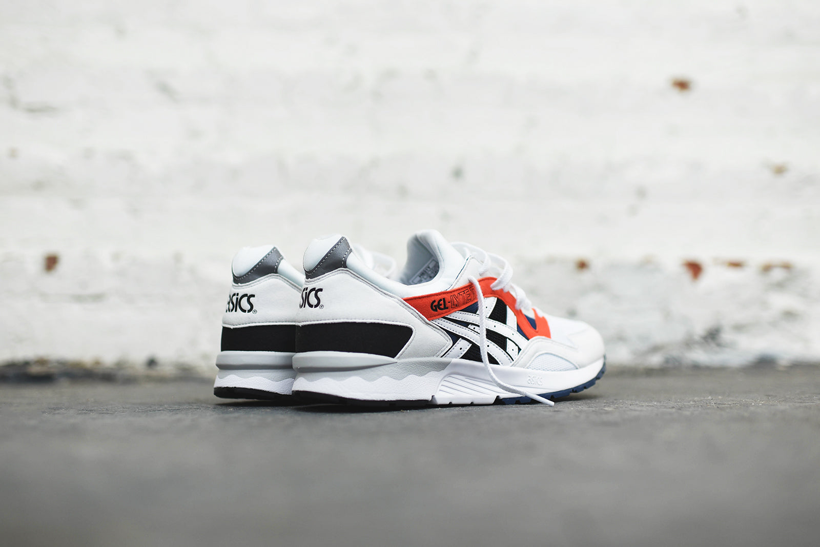 Asics Gel-Lyte V - White / Orange – Kith