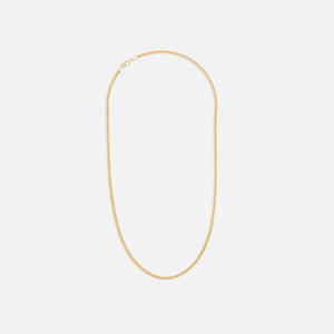 Her Children Curb Chain - Yellow Gold