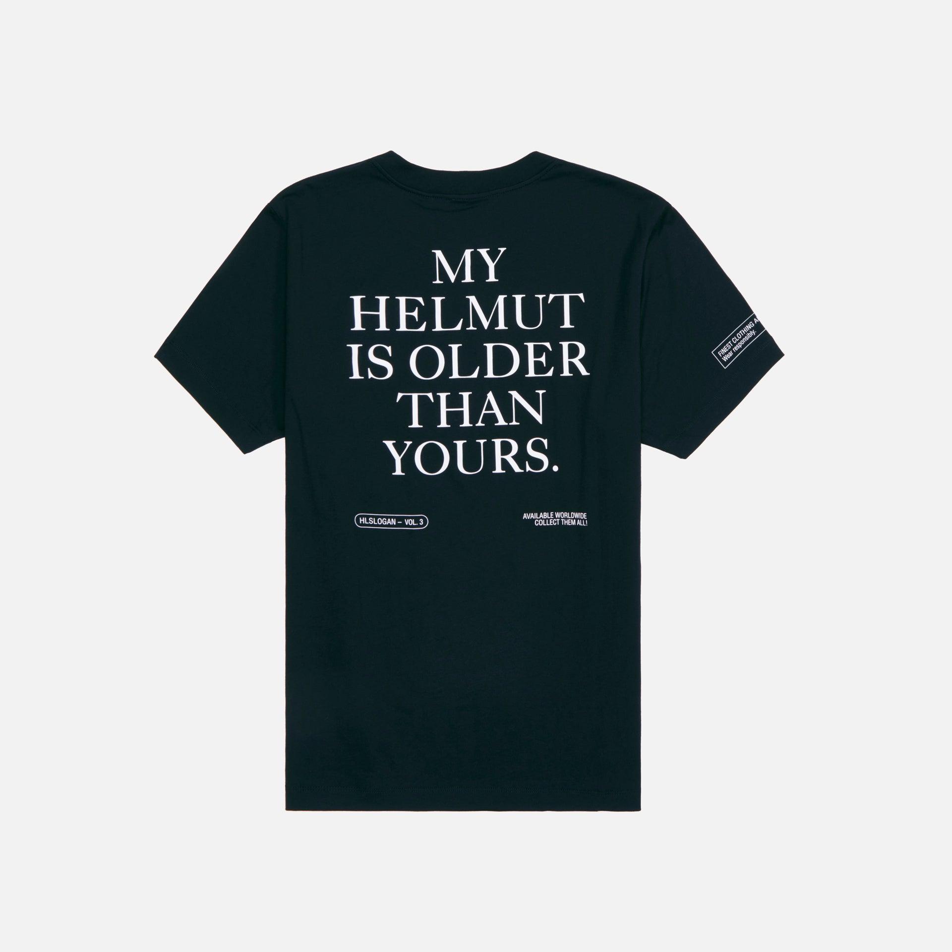 Helmut Lang Older Tee - Basalt Black