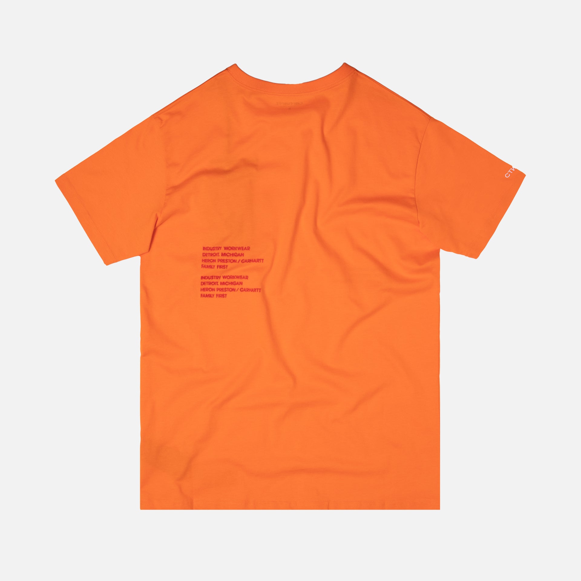 Heron Preston x Carhartt Tee - Orange
