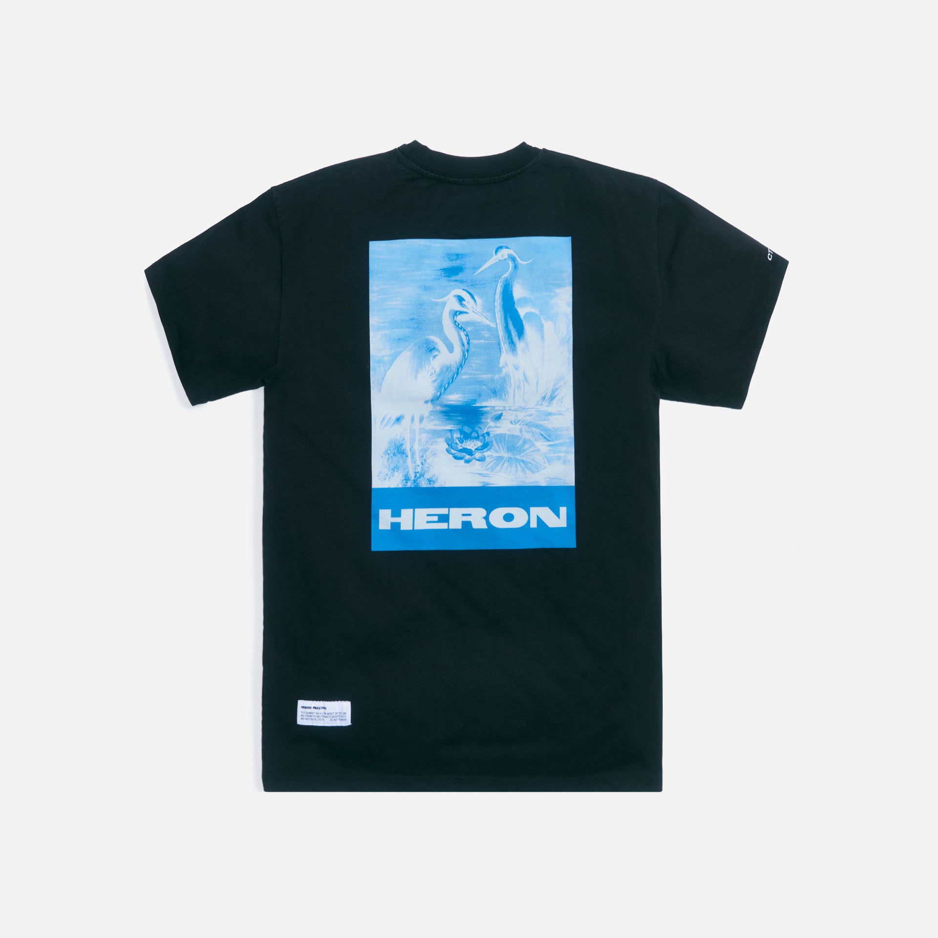 Heron Preston Tee ES OS Herons LITHO - Black