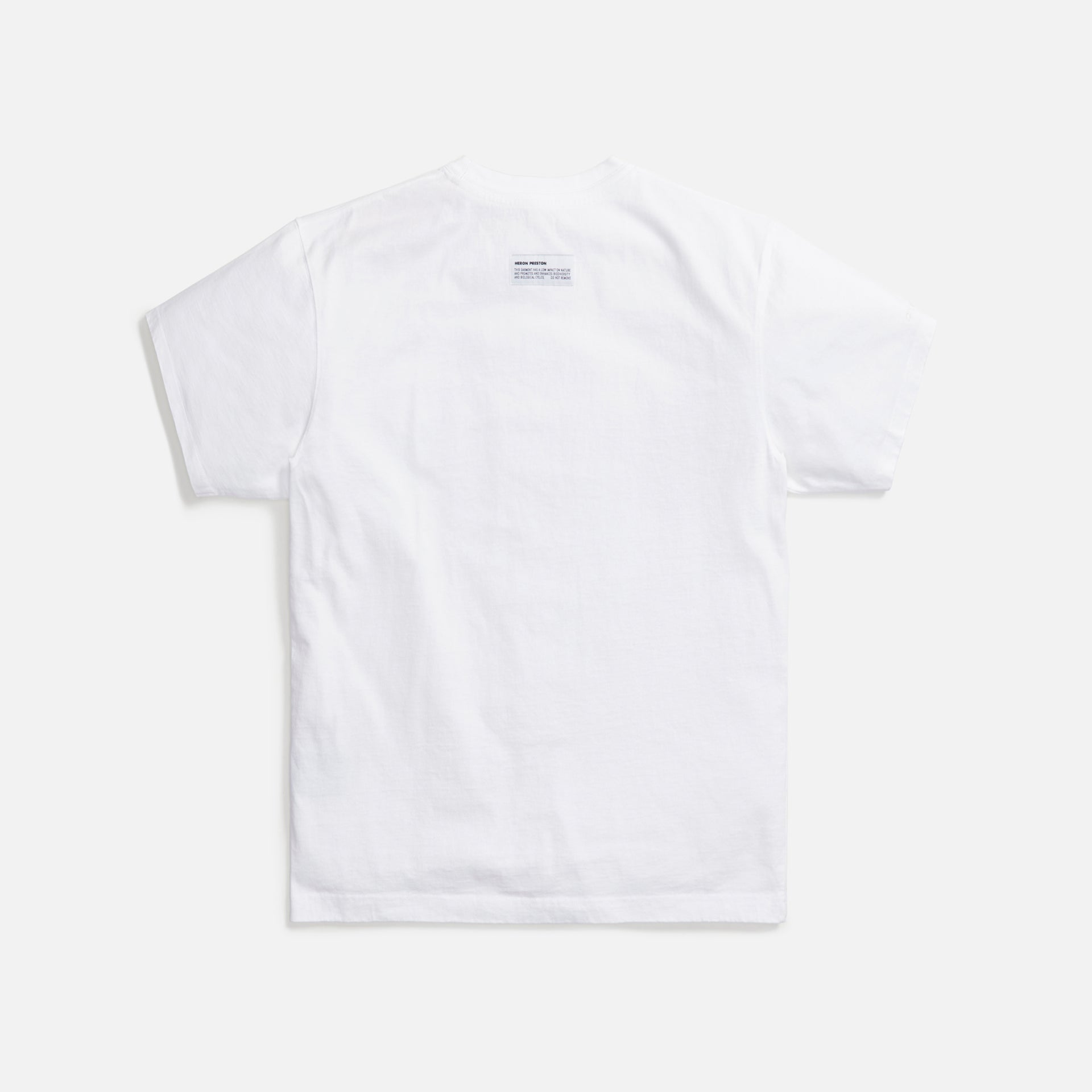 Heron Preston Reg Cutout Tee - White / Orange