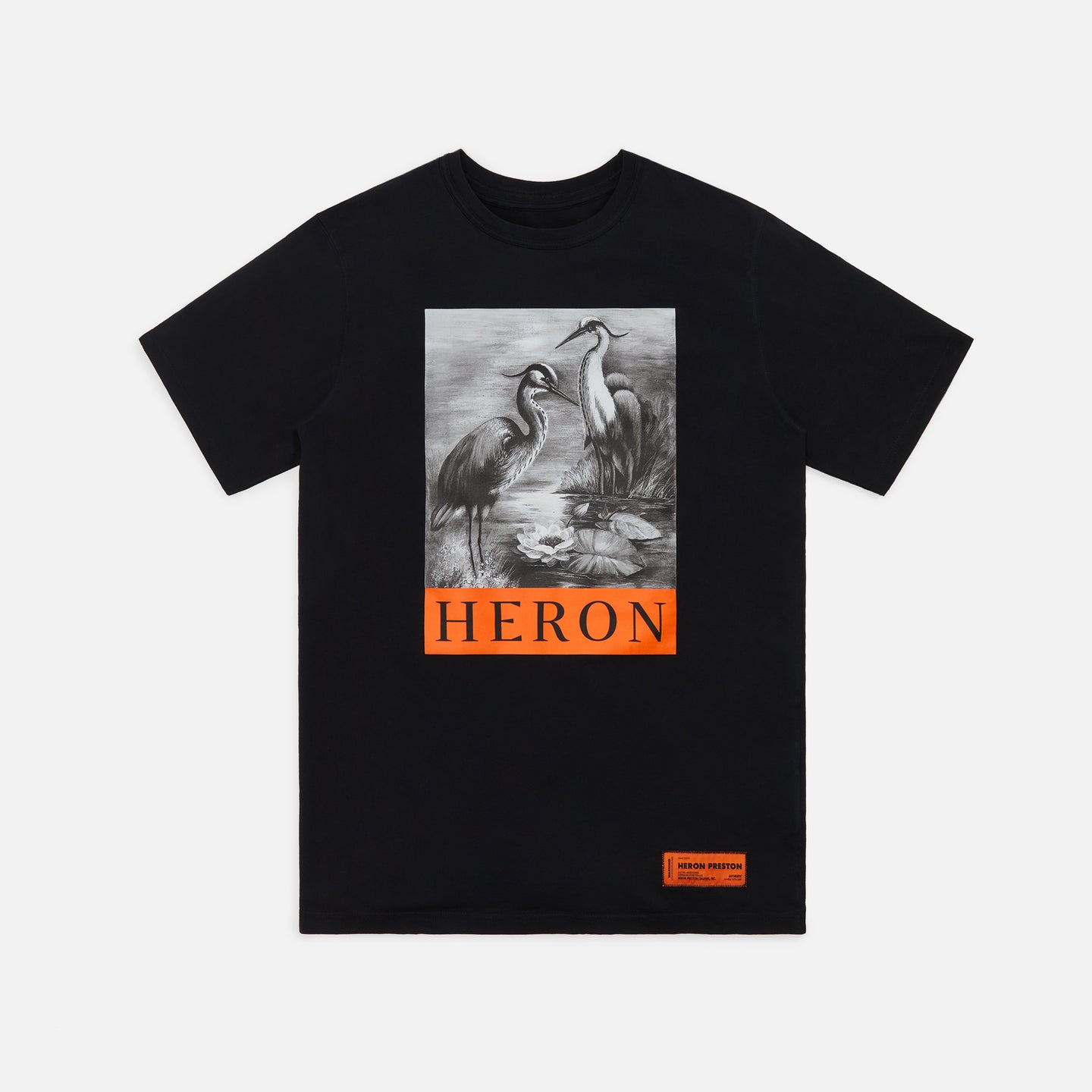 Heron Preston Tee OS Heron BW - Black / White – Kith