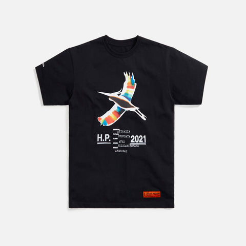 Heron Preston Rainbow Heron Tee - Black / White
