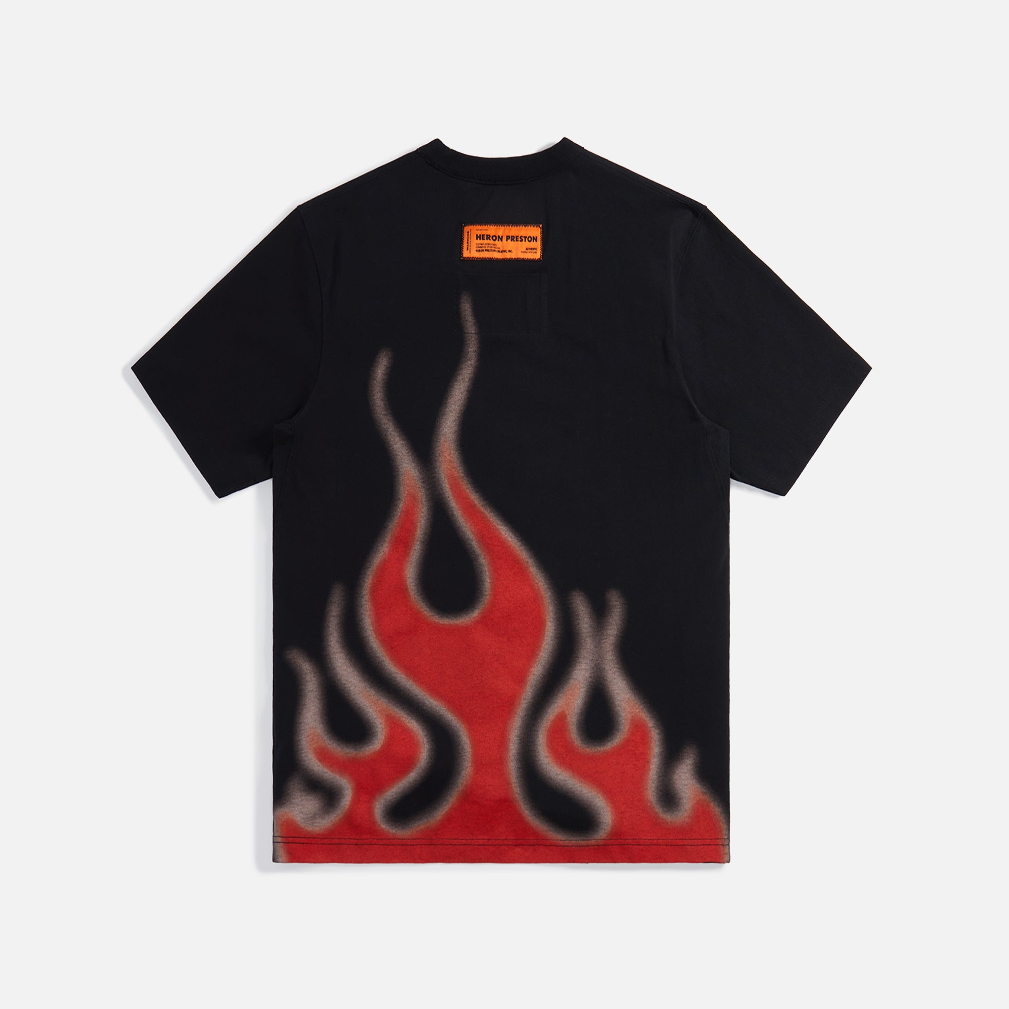 Heron Preston Law Flames Tee - Black / Red – Kith