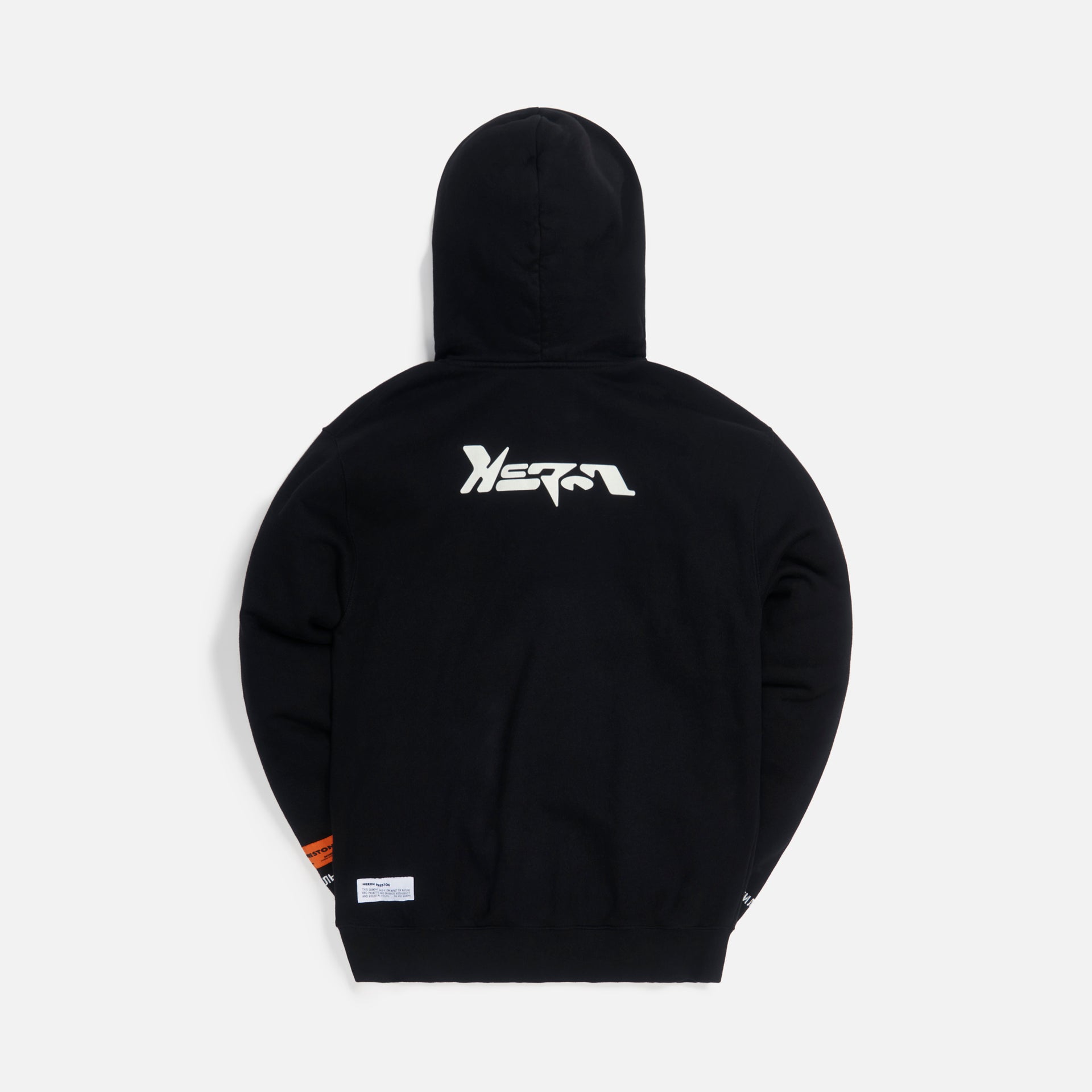 Heron Preston Classic Hoodie Heron Techno - Black