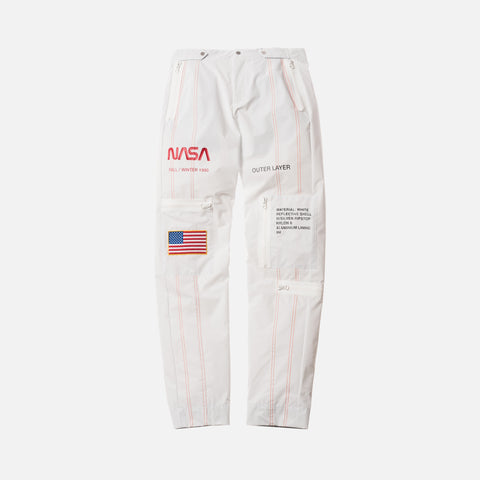 Heron Preston x NASA High Tech Pants - White / Orange