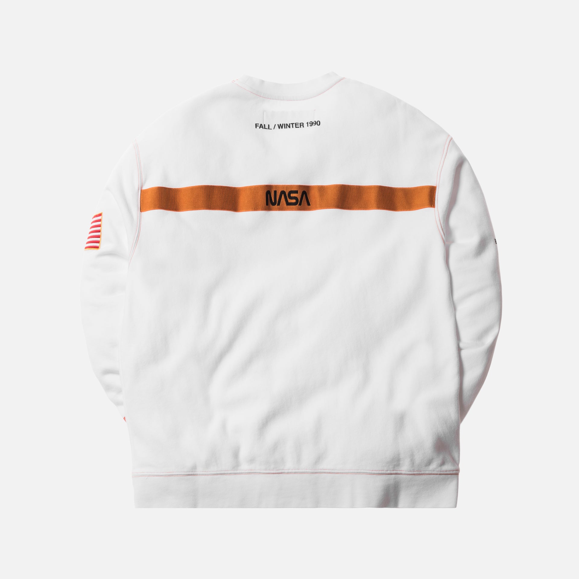 Heron Preston x NASA Crewneck - White / Orange