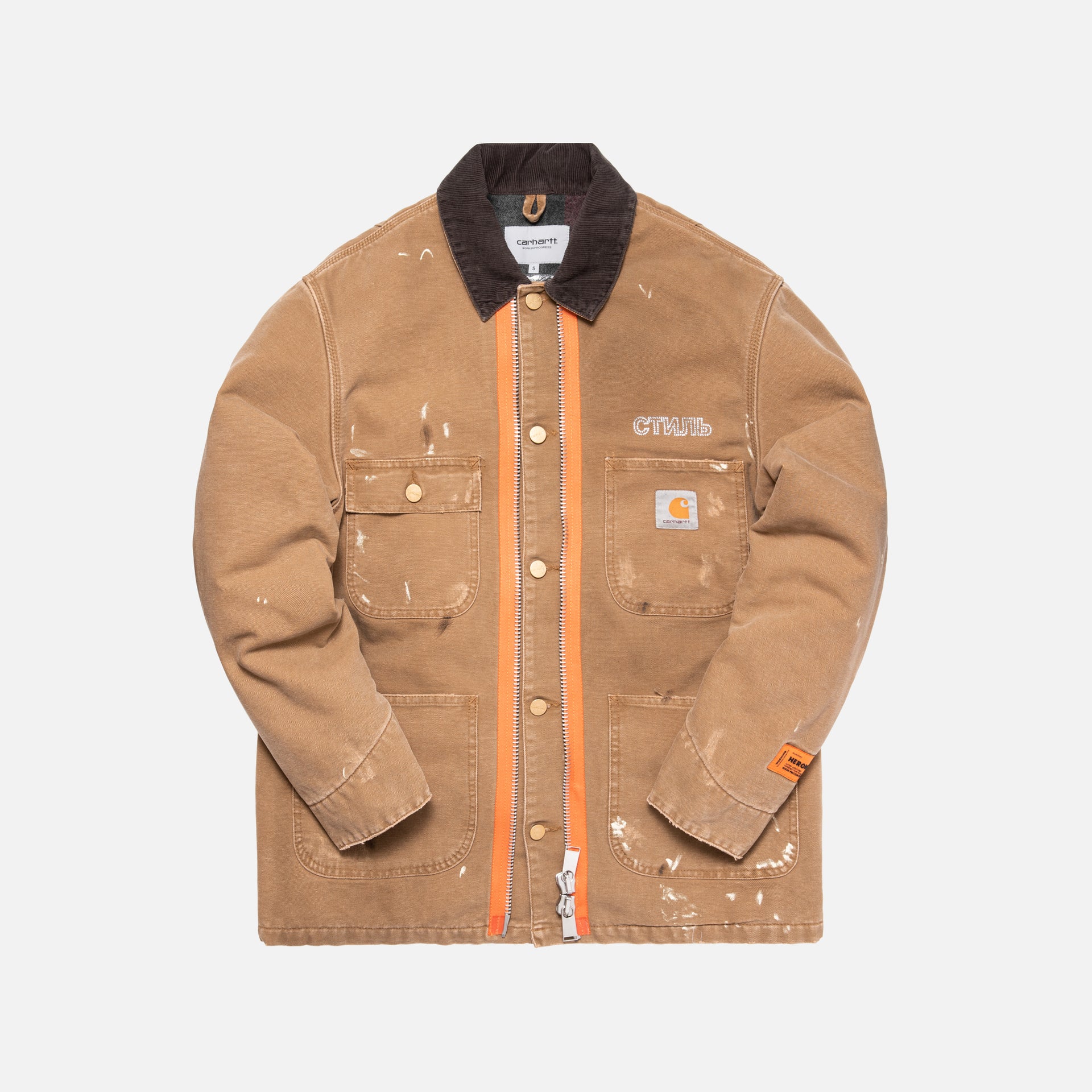 Heron Preston x Carhartt Jacket Khaki Crystal – Kith