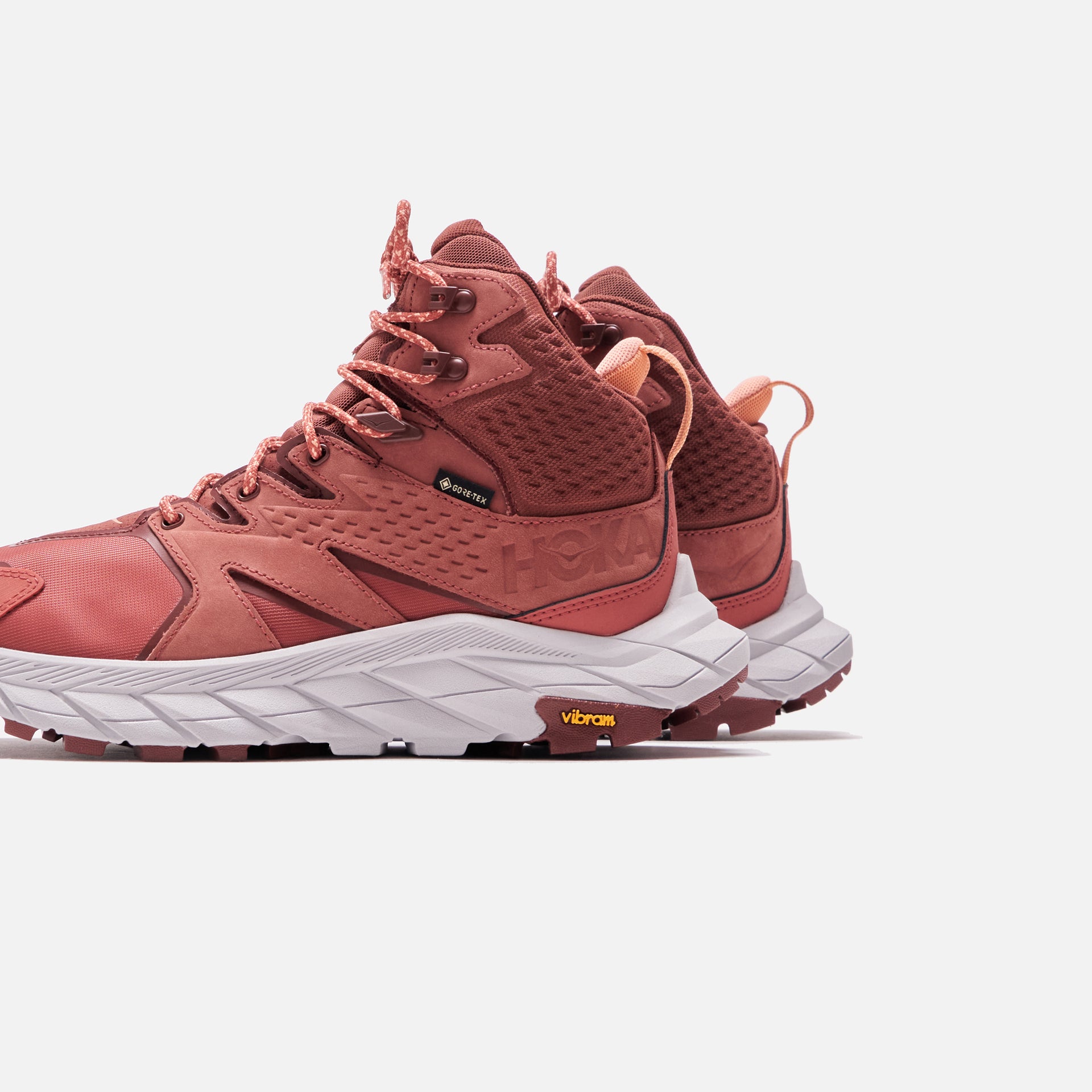 Hoka Anacapa Mid GTX - Hot Sauce / Cherry Mahogany