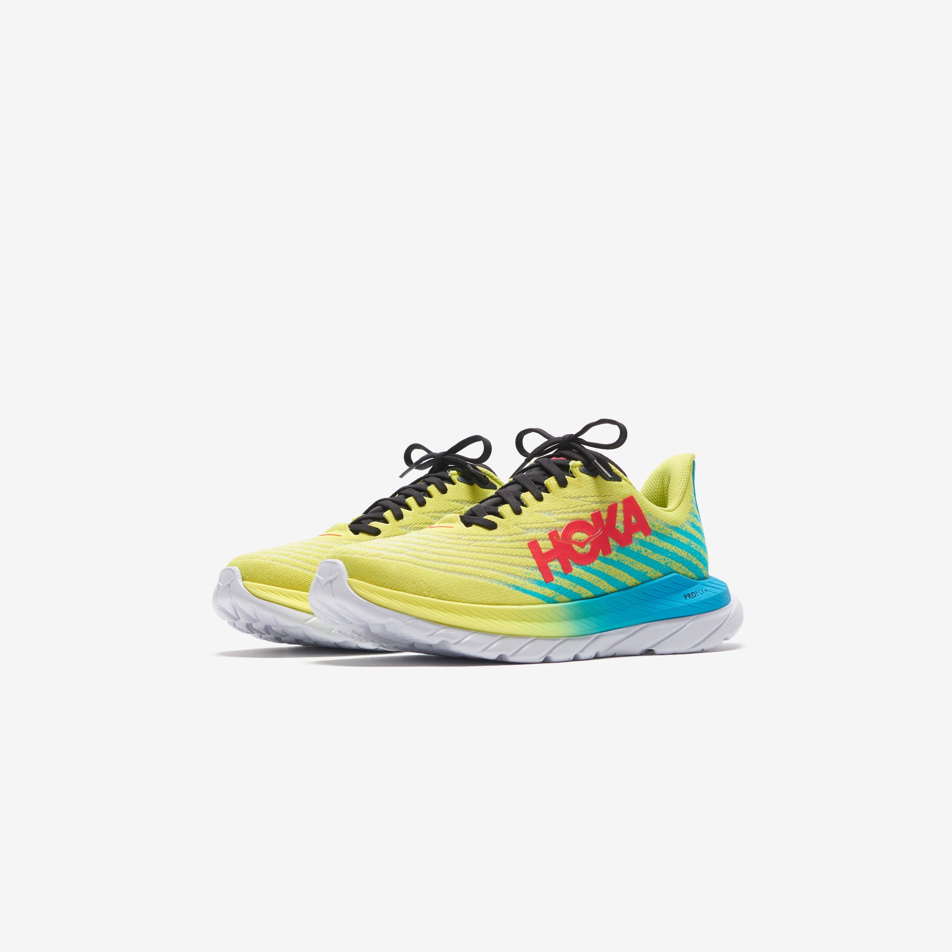 Hoka Mach 5 Evening - Primrose / Scuba Blue