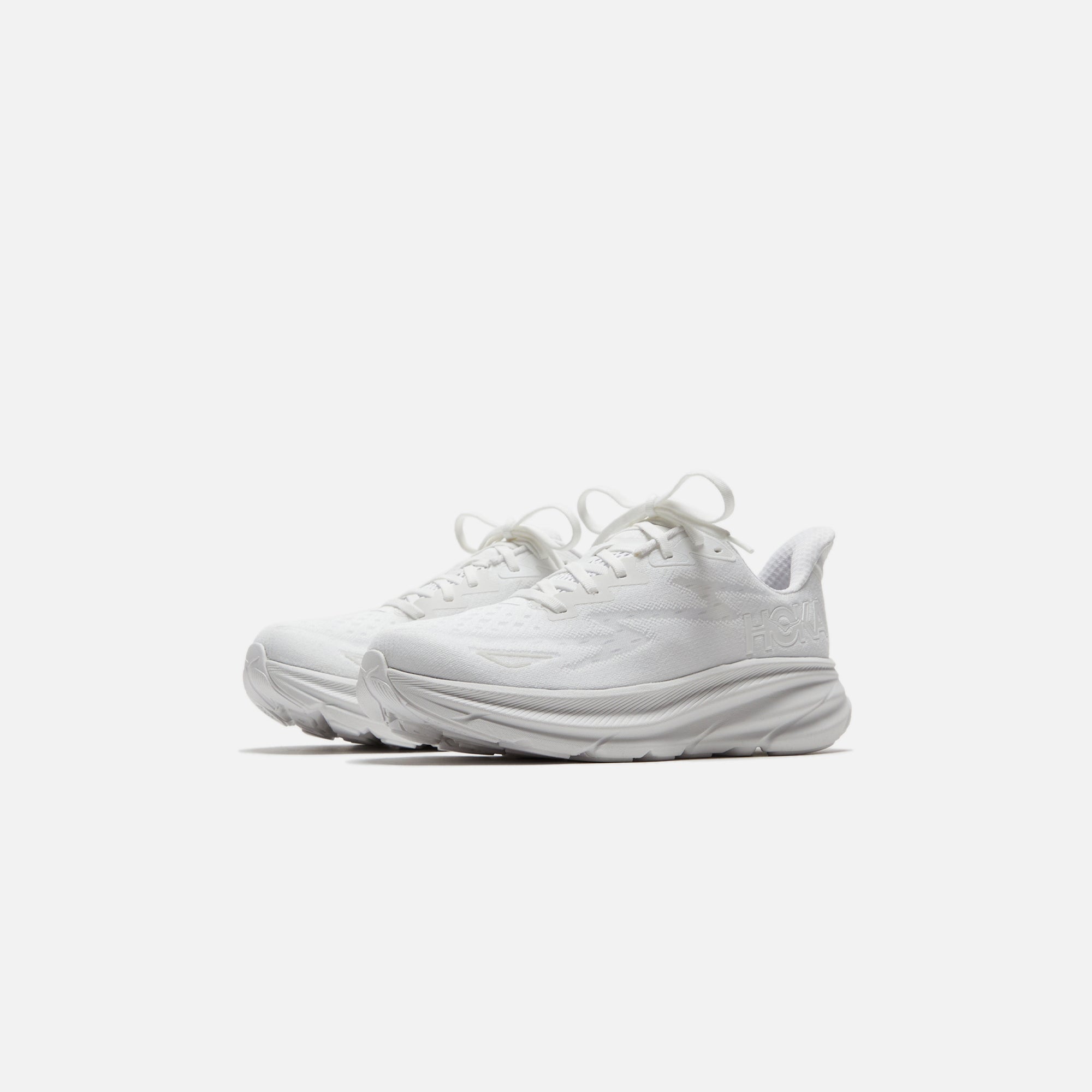 HOKA WMNS Clifton 9 - White – Kith