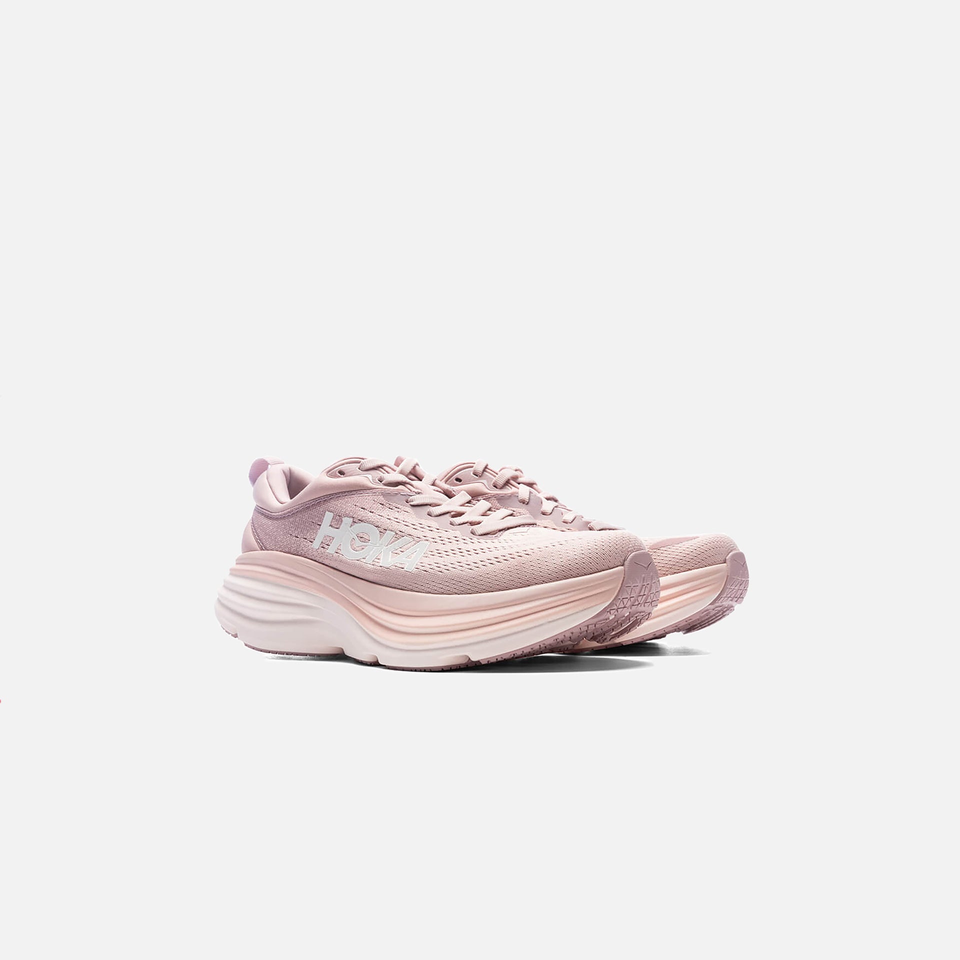 HOKA WMNS Bondi 8 - Pale Mauve / Peach Whip