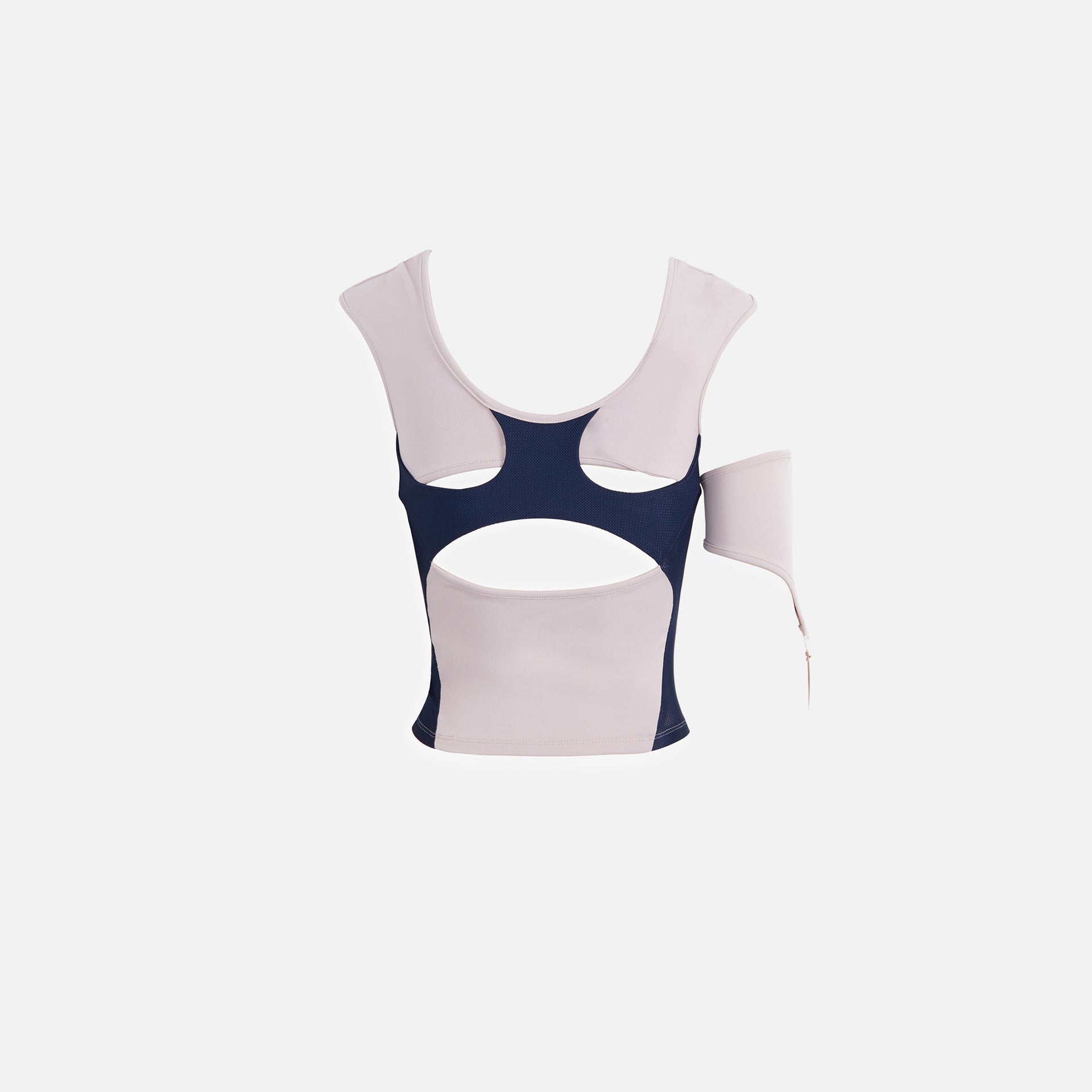 Hyein Seo Halter Racer Top - Ash Pink
