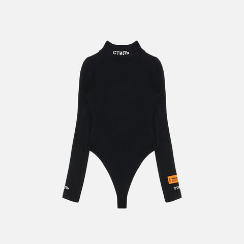 Heron Preston L/S Bodysuit - Black