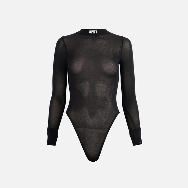【関税込み】Heron Preston ブラック HPNY ボディスーツ Black 'HPNY' Bodysuit by Heron Preston on Sale