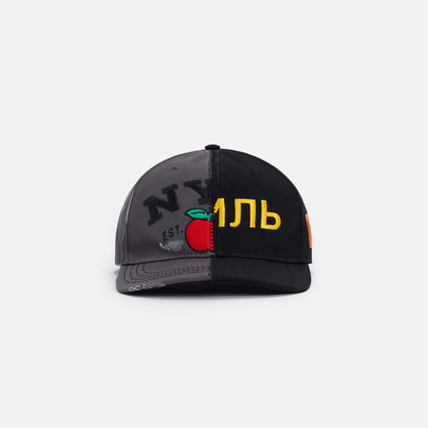 Heron Preston Tourist Split Hat Baby - Black Yellow