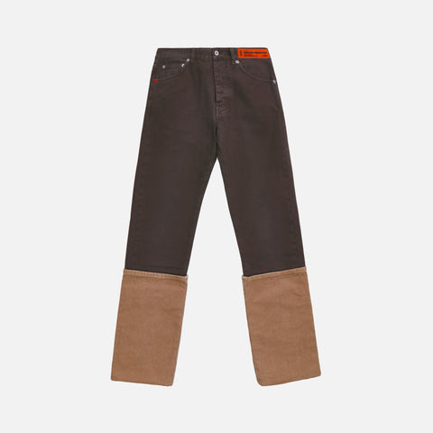 Heron Preston Cuffed Leg Reg 5 Pocket - Brown