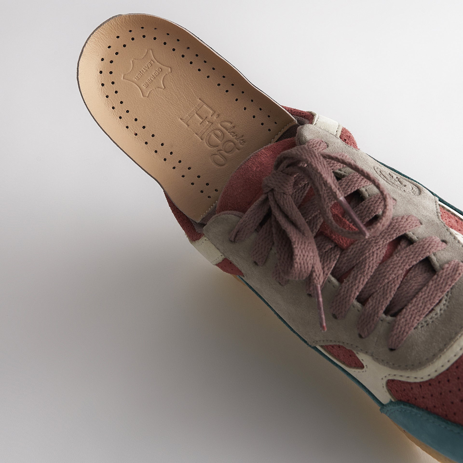 Zapatillas De Lona Clarks City Vibe Niño Rojo