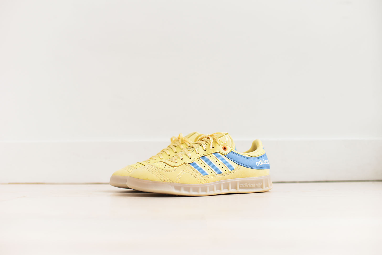 adidas x Oyster Handball Top - Yellow / Ash Blue / White