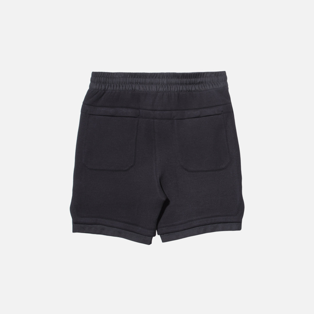 Helmut Lang Angled Hem Track Short - Black