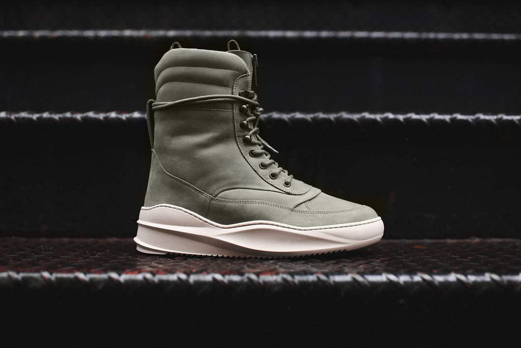 Filling Pieces High Field Boot Sky Tsaatan - Army Green – Kith