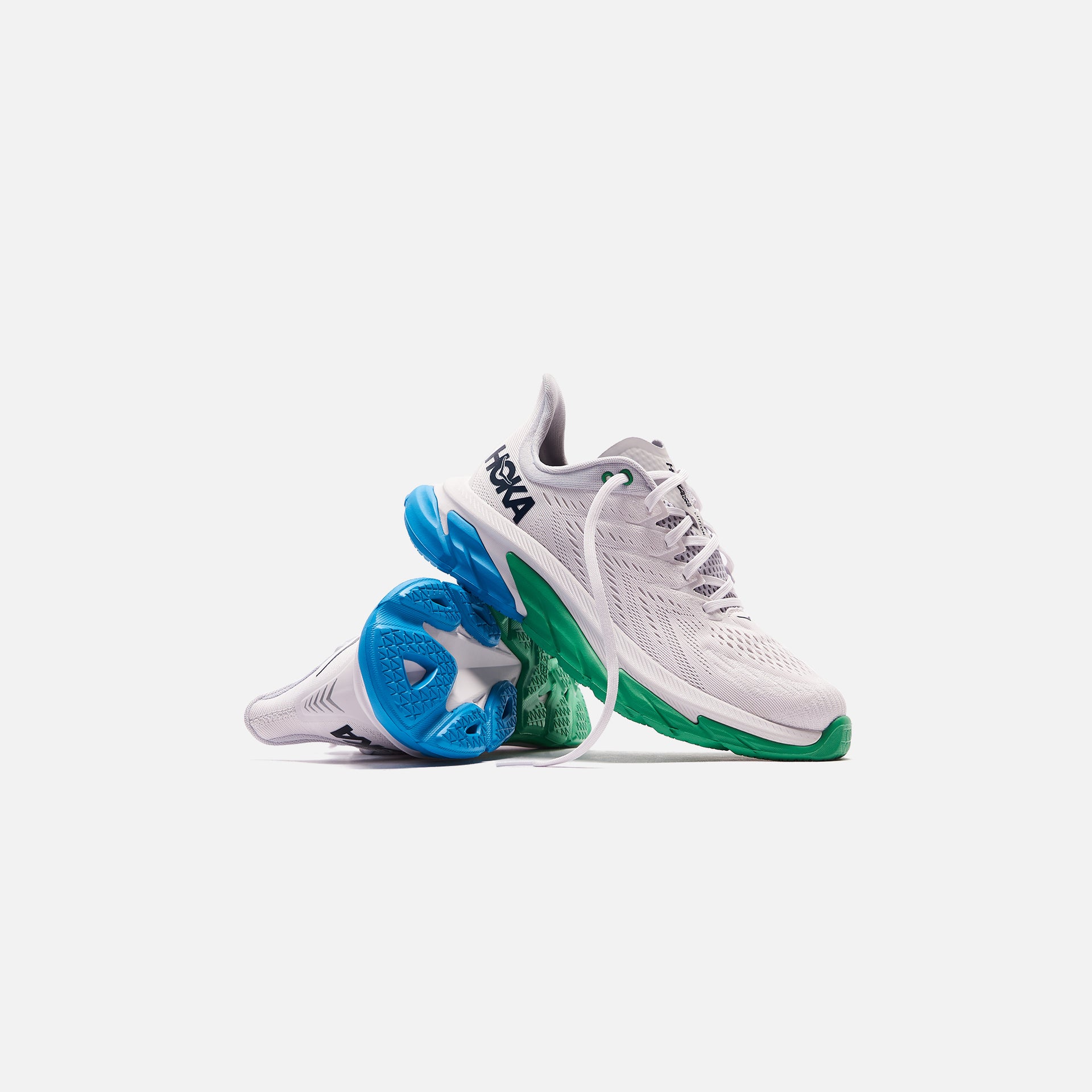 Hoka Clifton Edge - Nimbus Cloud / Greenbriar