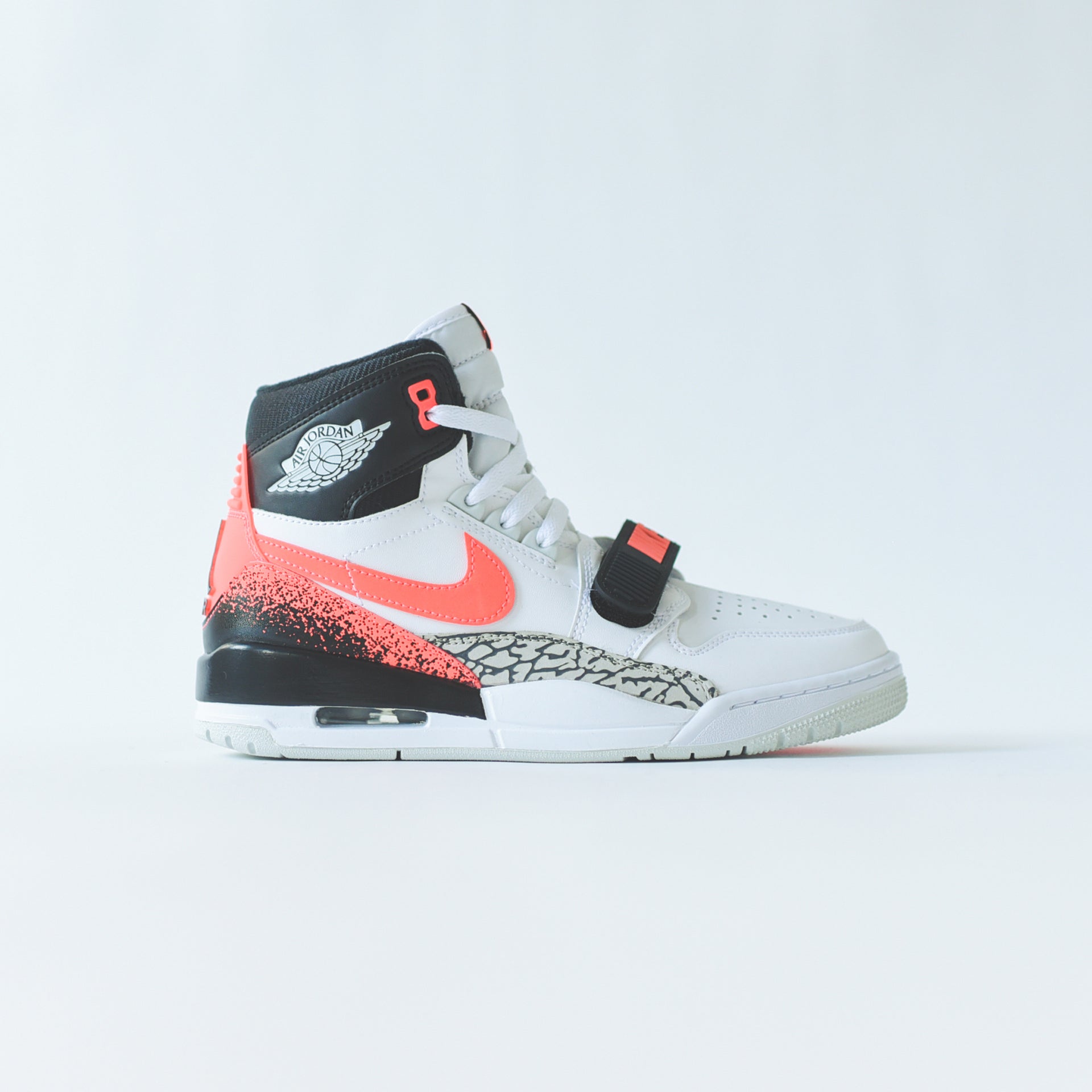 Nike Air Jordan Legacy 312 - White / Hot Lava / Black / Zen Grey
